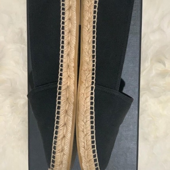Designer black espadrilles - Picture 4 of 5
